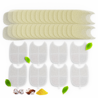 SL Stainless Fountain 8 Pack Filters with 32 Pre-filter Sponge