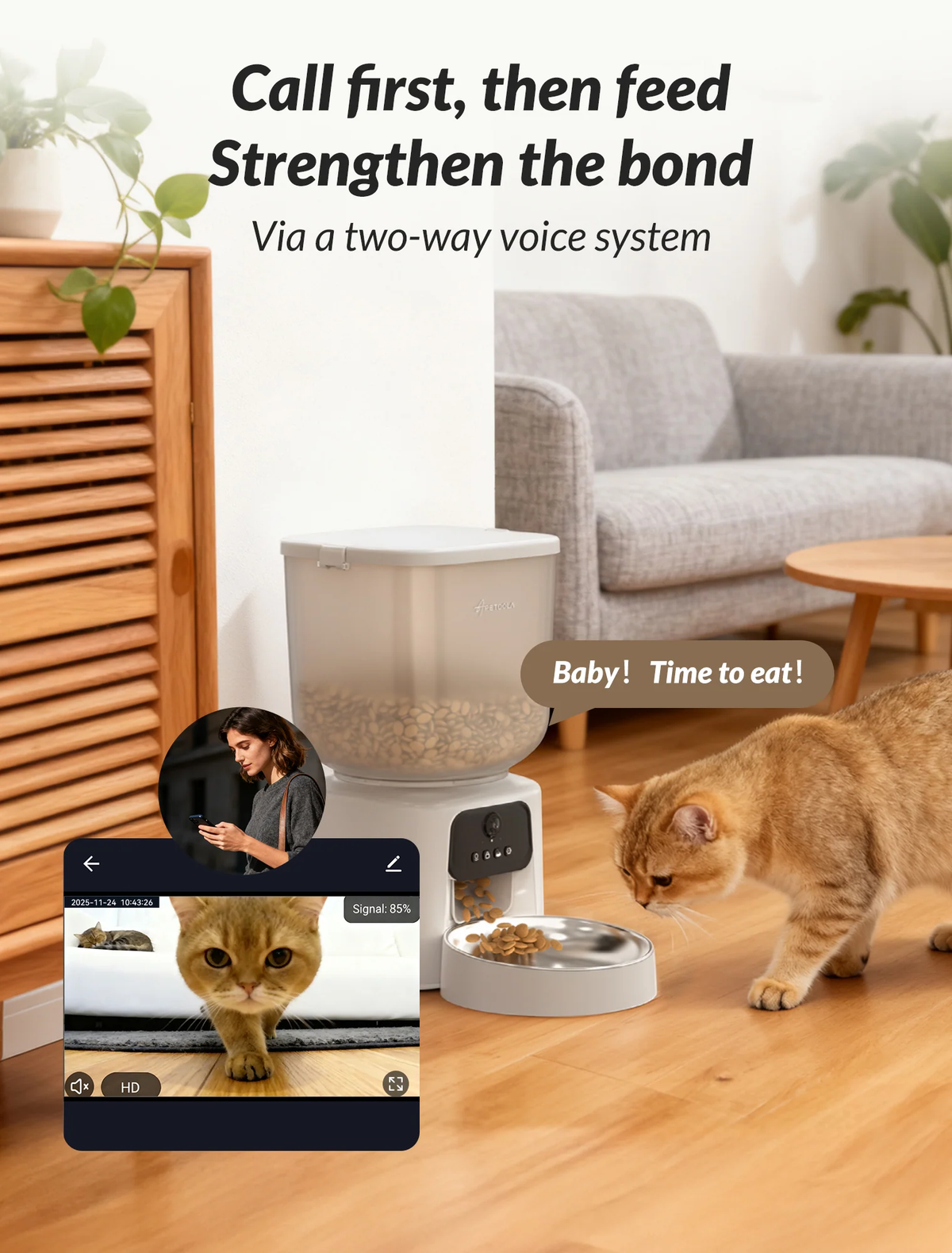 Leaving Your Pet Alone While Traveling? How a Wireless Fountain and Automatic Feeder Keep Them Safe