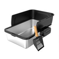 SCOOP-10 Stainless Steel Litter Box