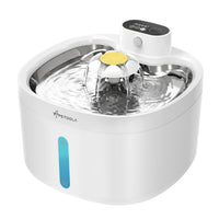 Apetdola Cat Water Fountain , FP12 PRO Wireless Pump Cat Fountain White