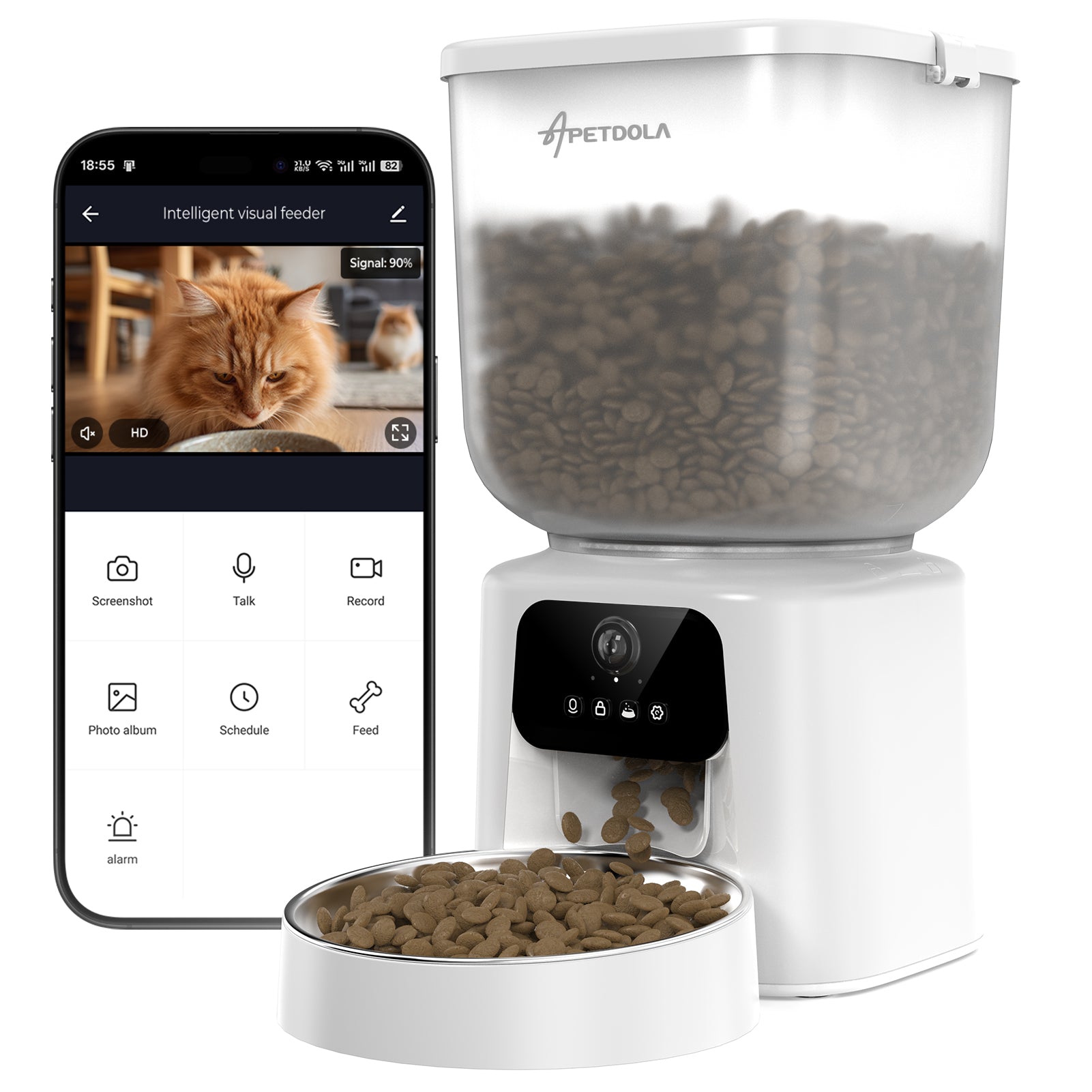 Automatic Cat Feeder with Camera