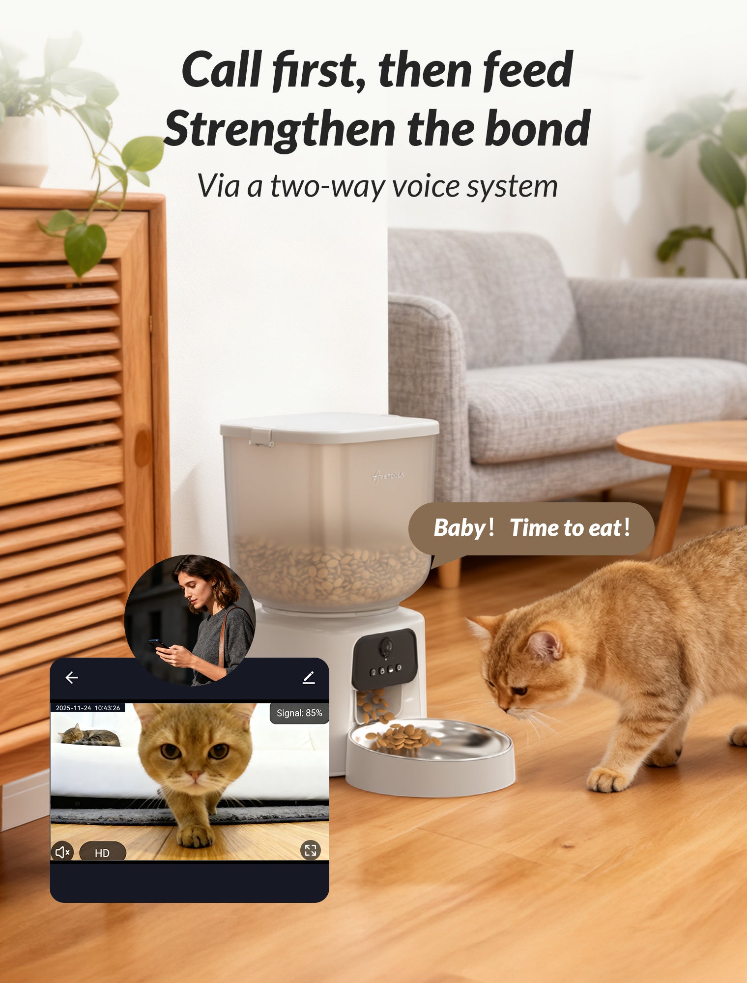 Automatic Cat Feeder with Camera